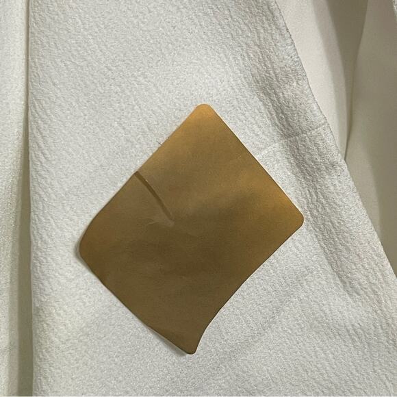 Dress The Population Off White Bailey Off the Shoulder Body-Con Dress Size M - Picture 9 of 10